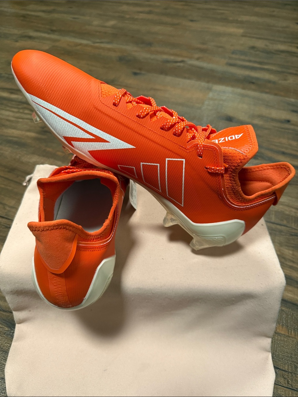 ADIZERO ELECTRIC.1 MEN’S FOOTBALL CLEATS “TEAM ORANGE” - Picture 10 of 15